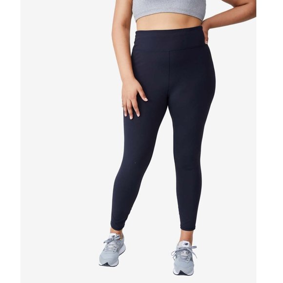 New COTTON ON Trendy Plus Size Active High Waist Core 7/8 Tight Leggings